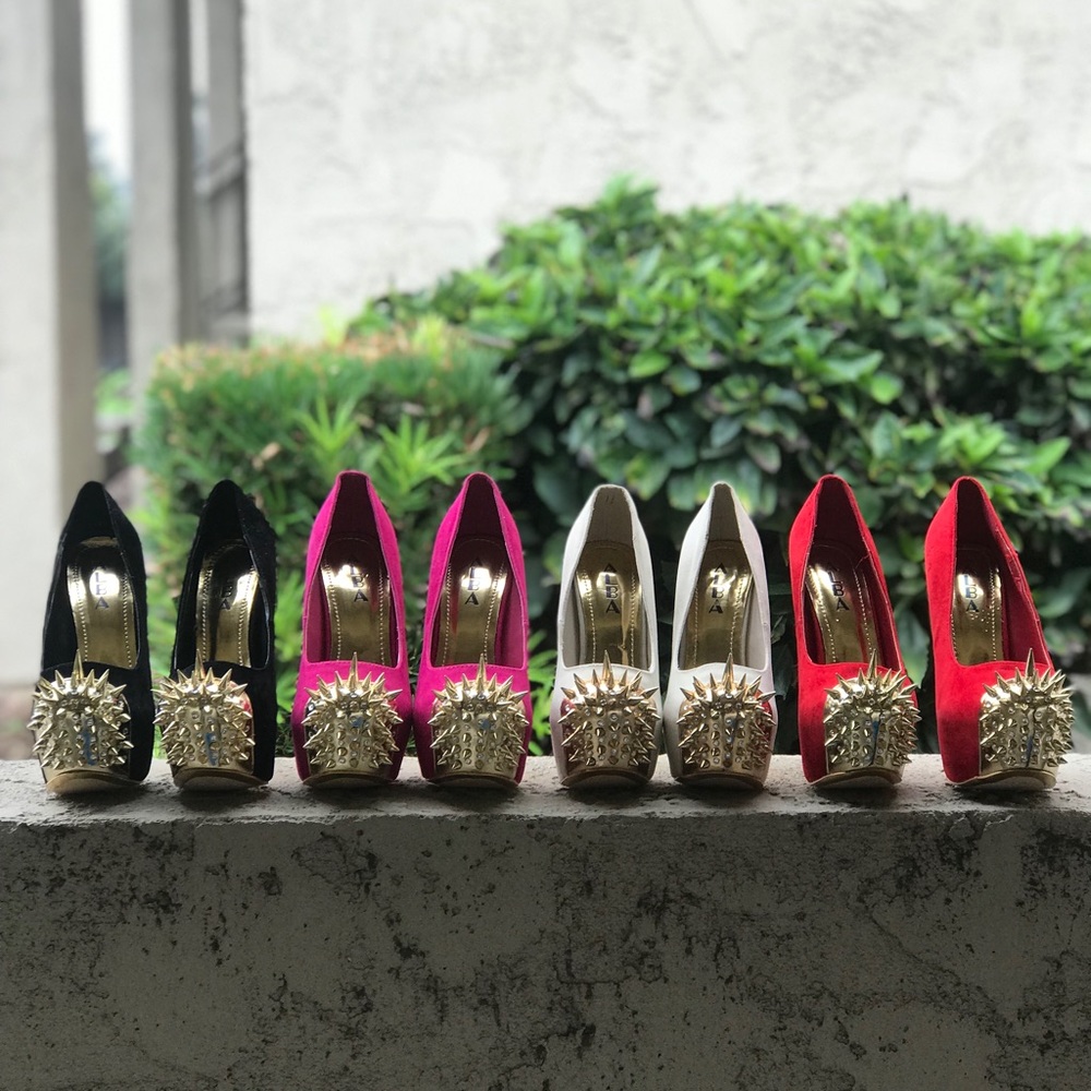 🛍 LAST PAIR 5.5 spikes platforms 👠💎 - Picture 4 of 4